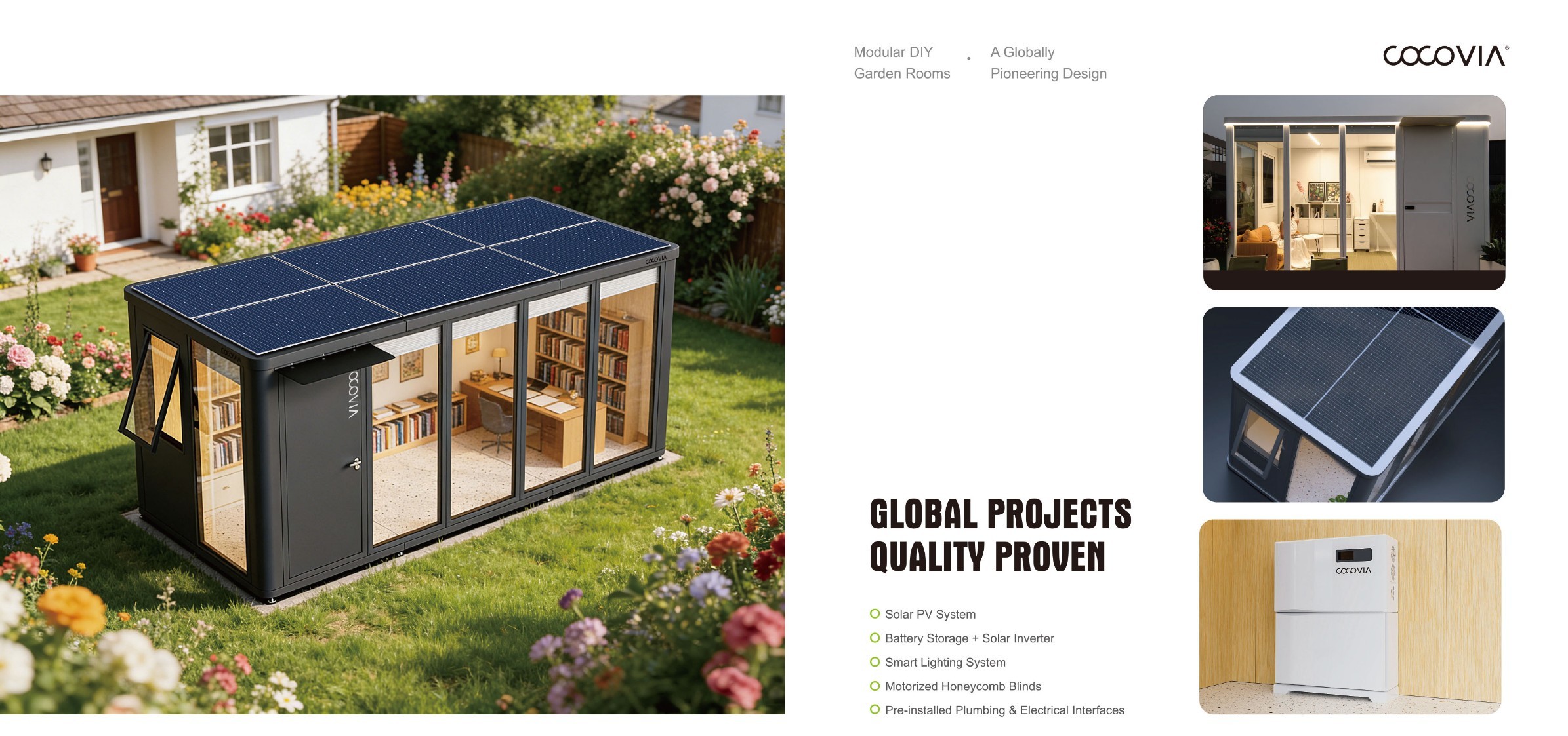 Modular room designed for living